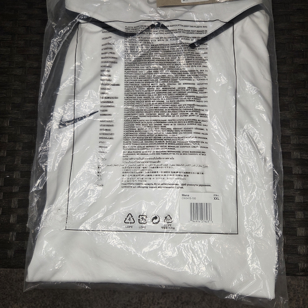 Nike White Polo Shirt